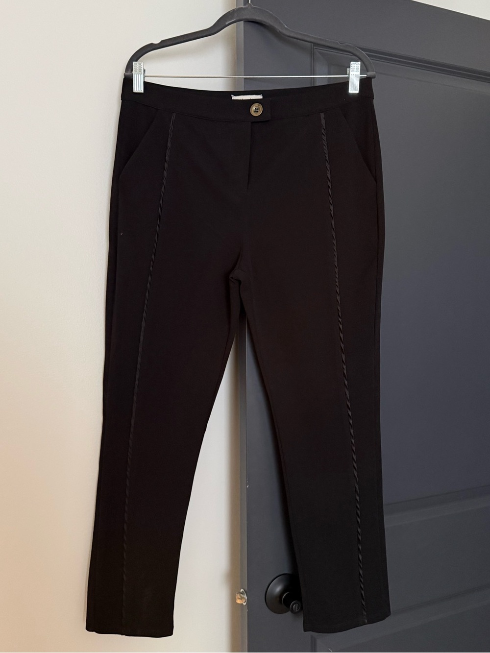 Faith and Joy by Monteau Black Trousers Dress Pants Size L